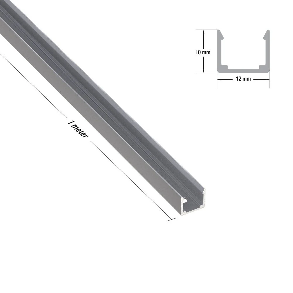 LED neon mounting linear holder CLN1010-LI (1 Meter)
