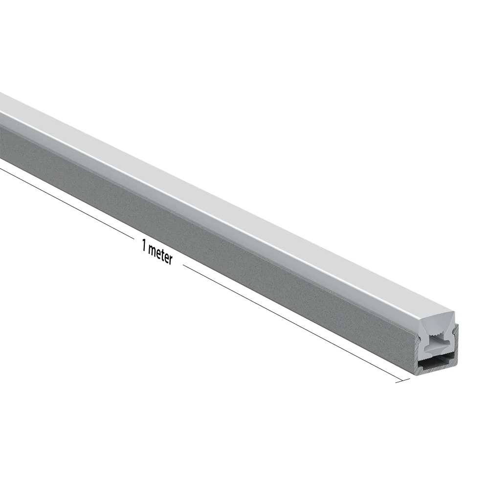 LED neon mounting linear holder CLN1010-LI (1 Meter) - Image 3