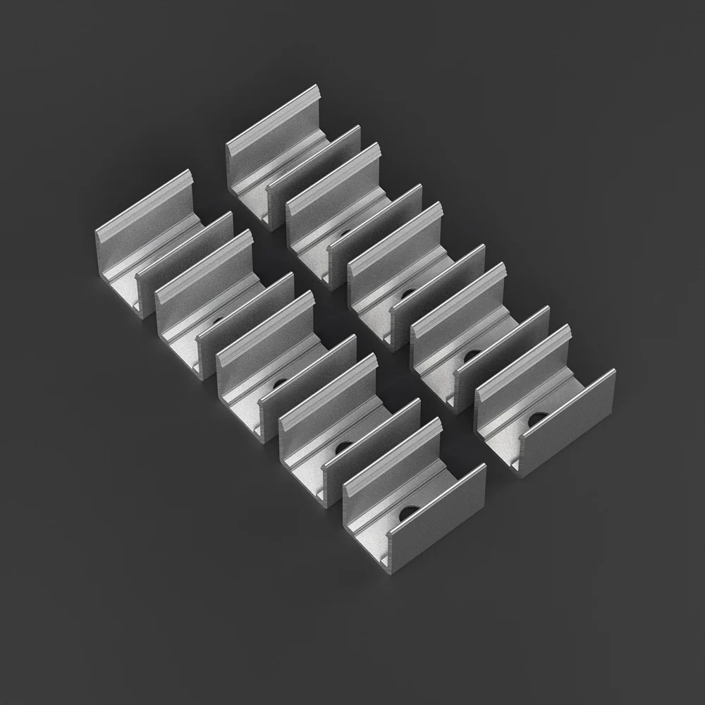Neon LED Channel Mounting Clips CLN1018-MC (Pack of 10)