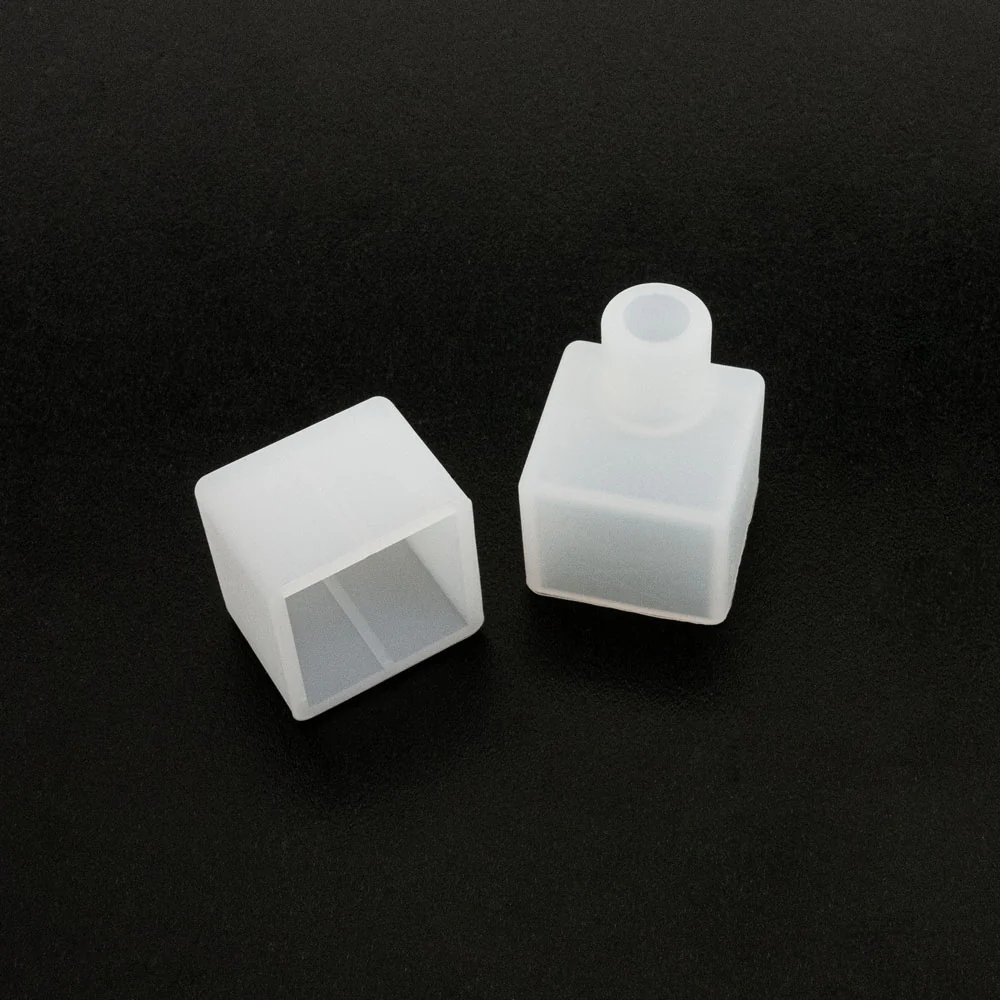 Neon LED Channel Endcaps EN1616-W