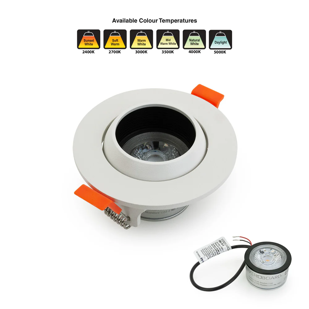 MTR-81W 12V Recessed LED Light Fixture, 3 inch White - Image 6