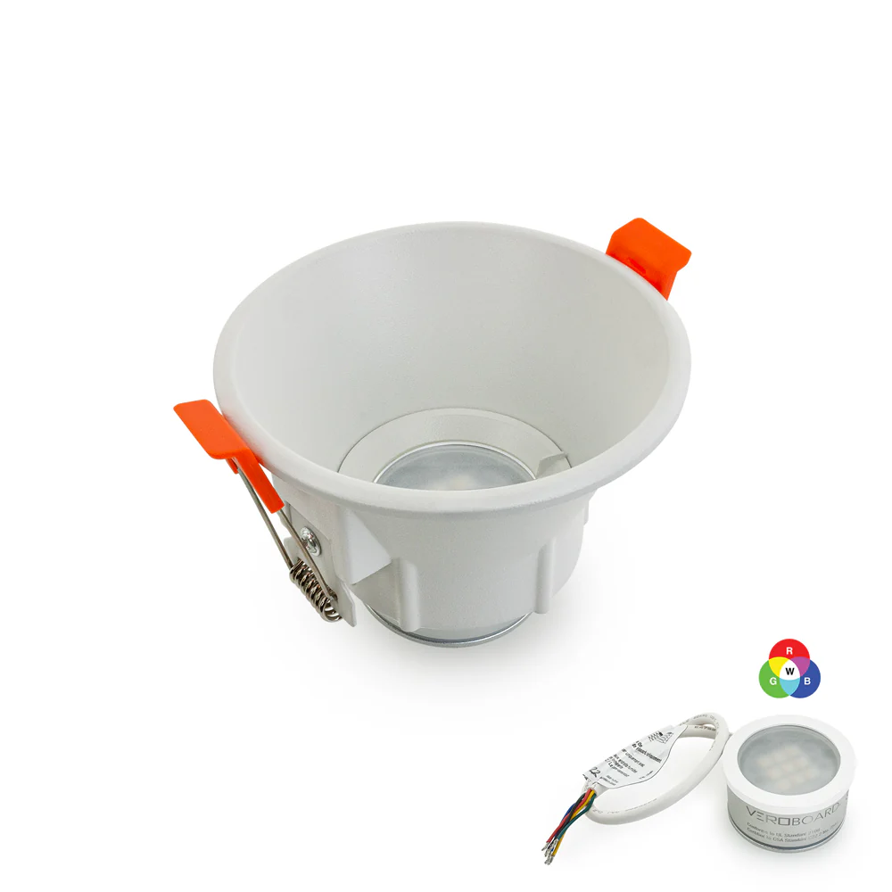 MTR-85W 12V Recessed LED Light Fixture, 3.5 inch White - Image 7