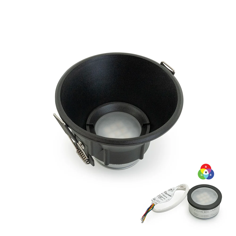 MTR-86B 12V Recessed LED Light Fixture, 3.5 inch Black - Image 7