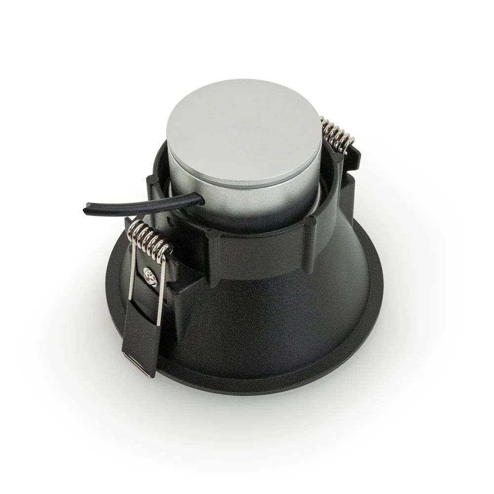 MTR-86B 12V Recessed LED Light Fixture, 3.5 inch Black - Image 8