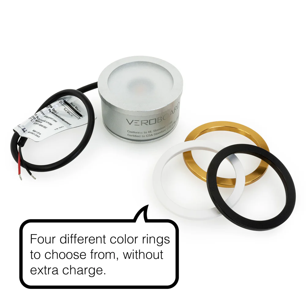 TR5-W-FG LED Light Engine with Frosted Glass, 12V 5W 5000K(Daylight) - Image 3