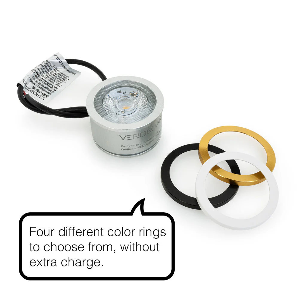 TR5-W-L LED Light Engine with Clear Lens, 12V 5W 4000K(Natural White) - Image 3