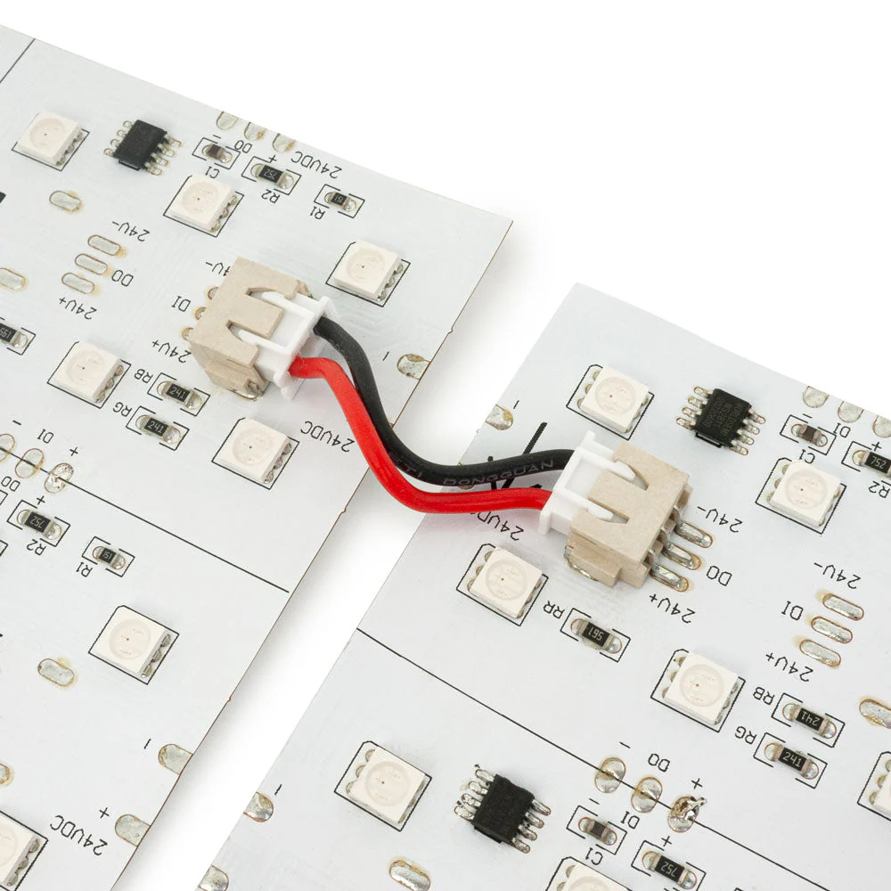 Flexible Addressable LED Backlight Sheet for behind Stone and Glass, 24V 83.1W RGBD - Image 5