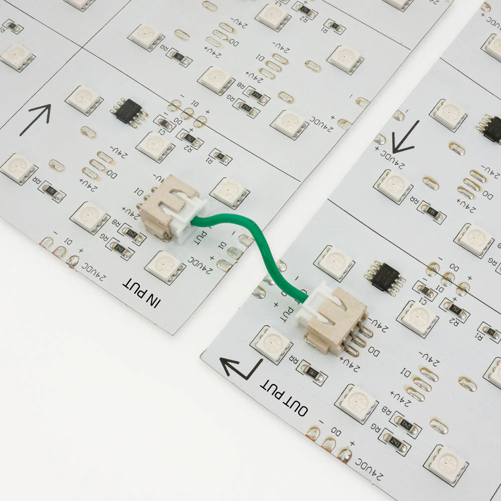 Flexible Addressable LED Backlight Sheet for behind Stone and Glass, 24V 83.1W RGBD - Image 6