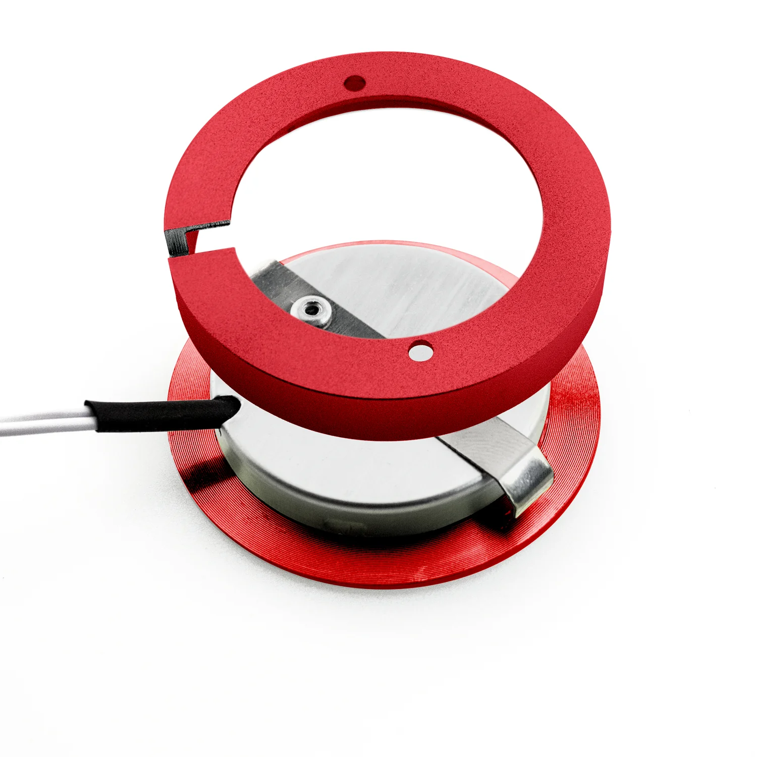 R25-12V-Red Round LED Cabinet Puck Light, 12V 2.5W CCT(2.4K, 2.7K, 3K, 3.5K, 4K, 5K) - Image 5