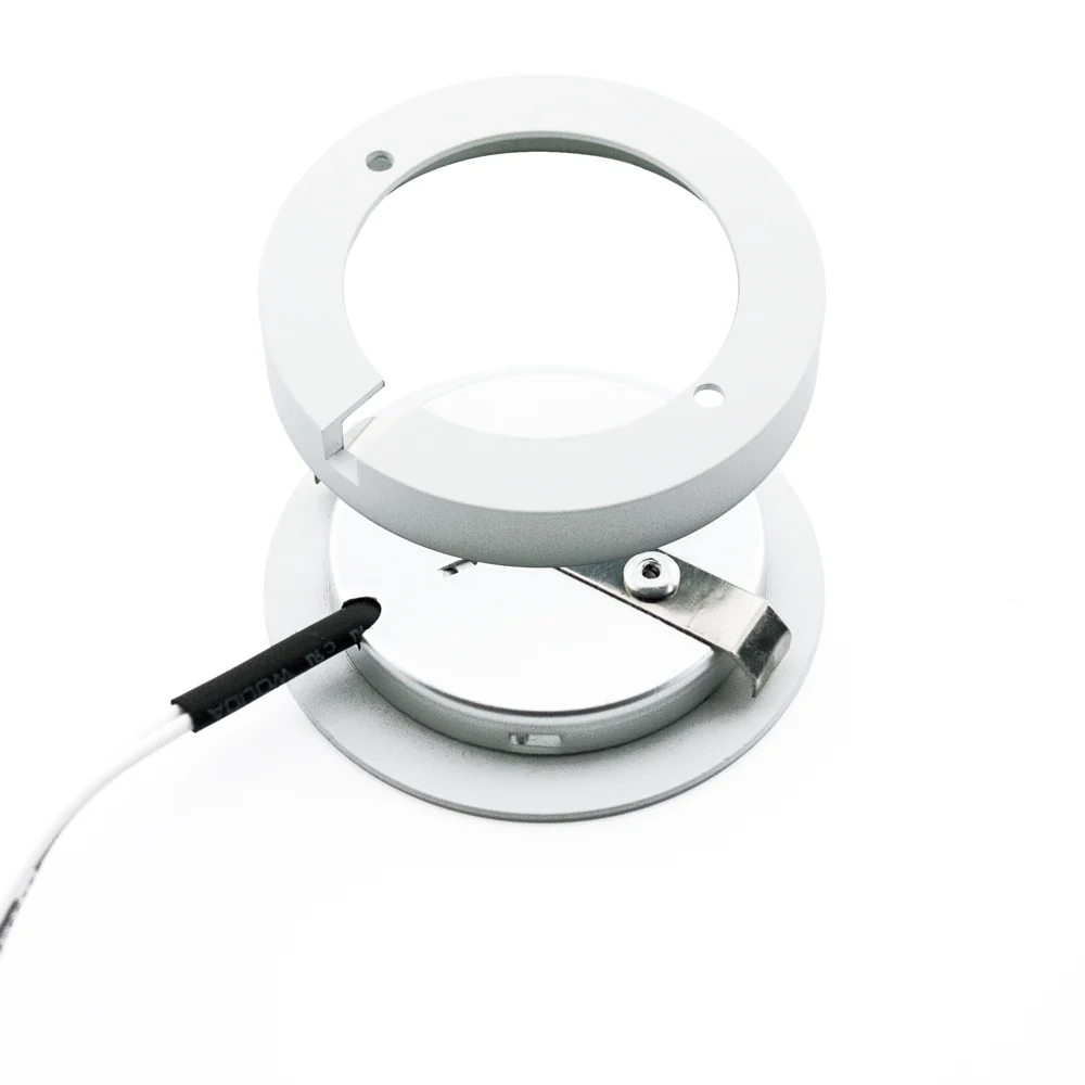 R25-12V-White Round LED Cabinet Puck Light, 12V 2.5W CCT(2.4K, 2.7K, 3K, 3.5K, 4K, 5K) - Image 6