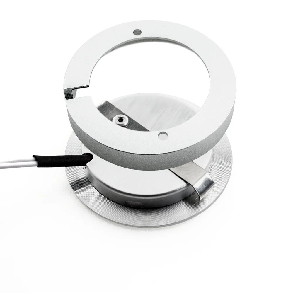 R25-12V-Silver Grey Round LED Cabinet Puck Light, 12V 2.5W CCT(2.4K, 2.7K, 3K, 3.5K, 4K, 5K) - Image 3