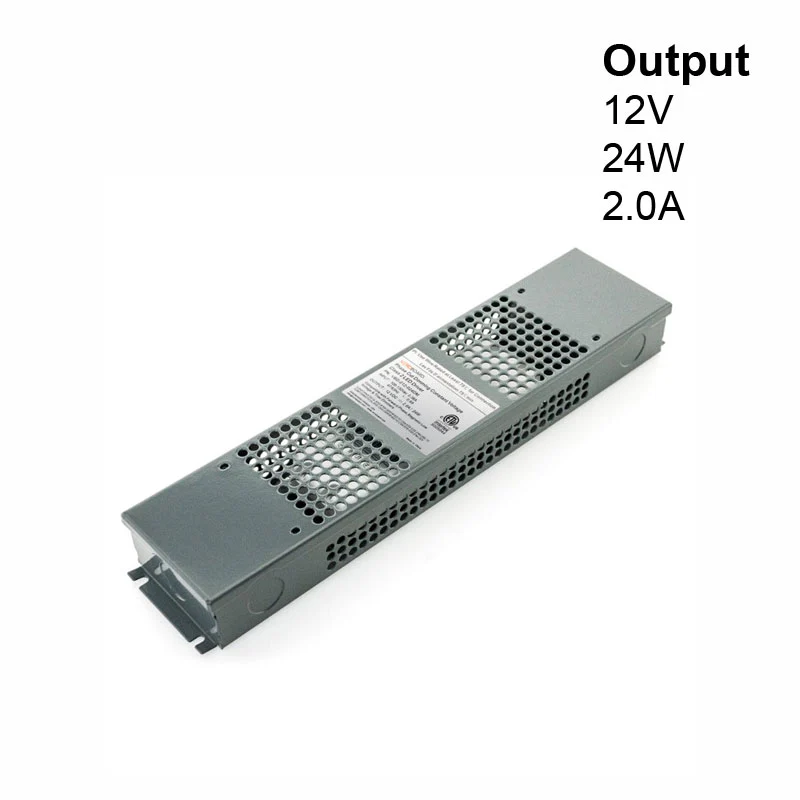 VBD-012-024DM Triac Dimmable Constant Voltage LED Driver, 12V 2.0A 24W