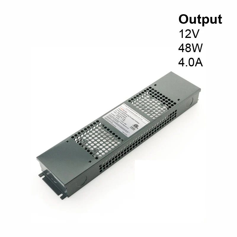 VBD-012-048DM Triac Dimmable Constant Voltage LED Driver, 12V 4.0A 48W