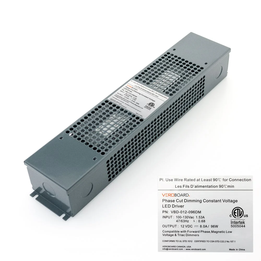 VBD-012-096DM Triac Dimmable Constant Voltage LED Driver, 12V 8.0A 96W - Image 5