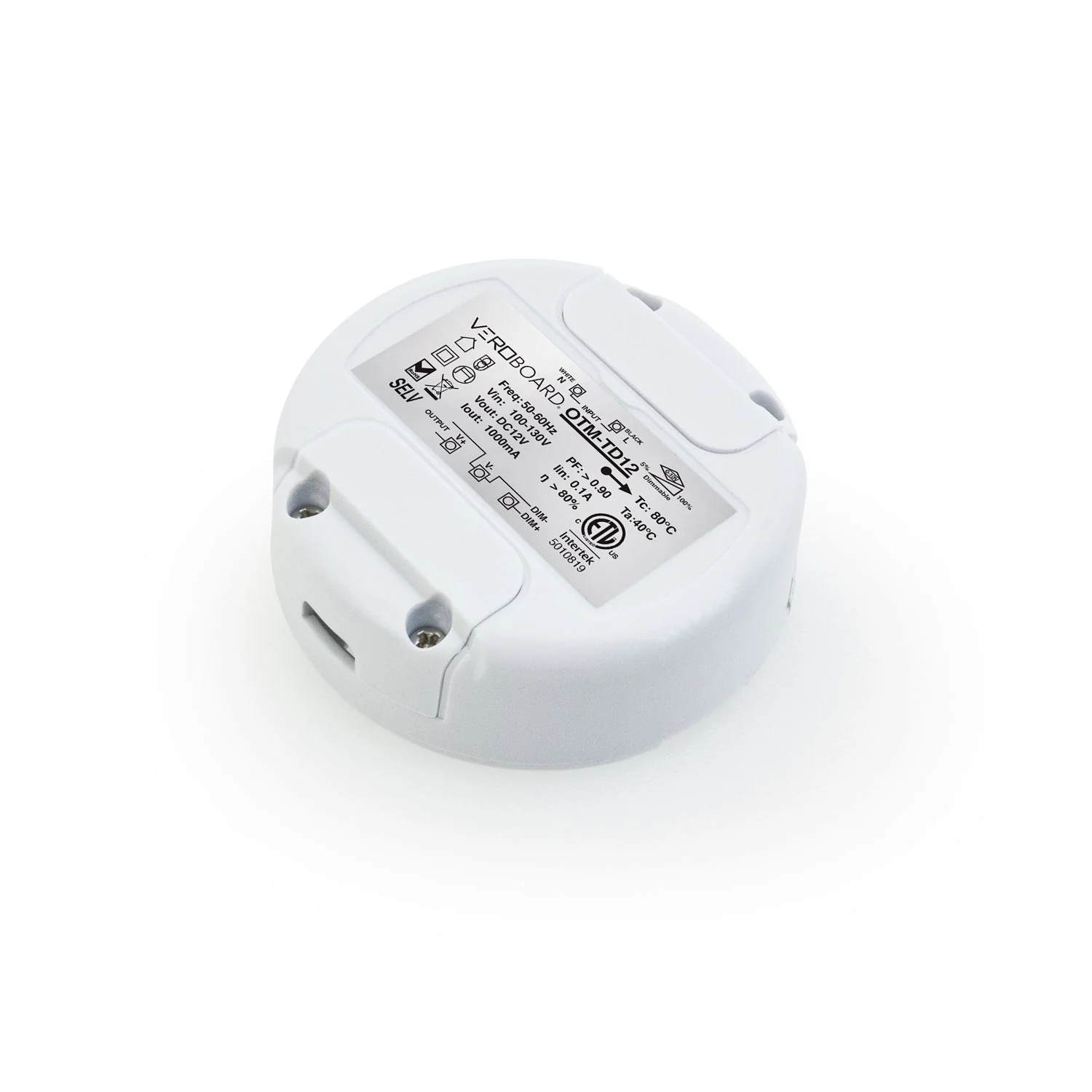 OTM-TD12 Constant Voltage LED Driver, 0-10V Dimming LED Driver 12V 12W - Image 4