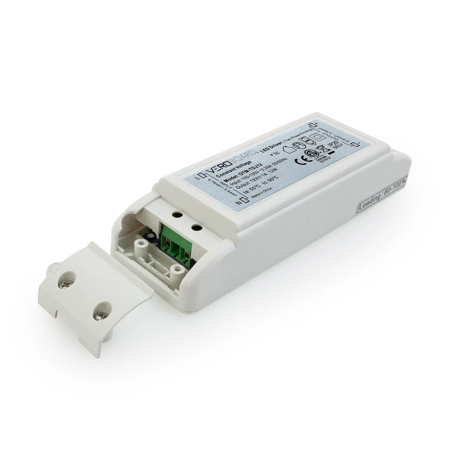 OTM-TDJ12 Constant Voltage Triac Dimming LED Driver,12V 1.0A 12W - Image 3