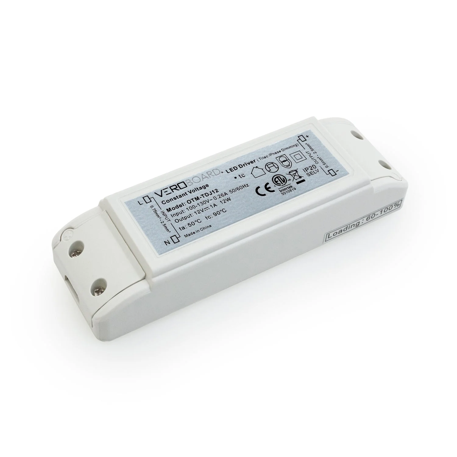 OTM-TDJ12 Constant Voltage Triac Dimming LED Driver,12V 1.0A 12W - Image 4