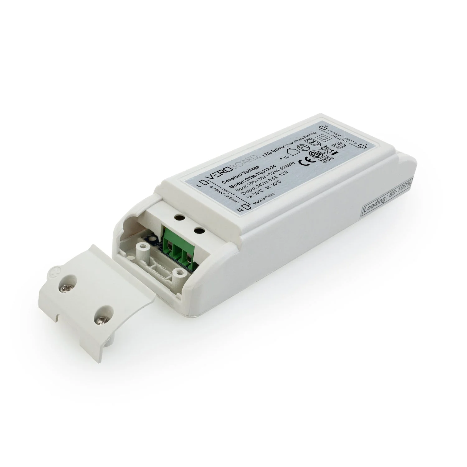 OTM-TDJ12-24 Constant Voltage Triac Dimming LED Driver, 24V 0.5A 12W - Image 3