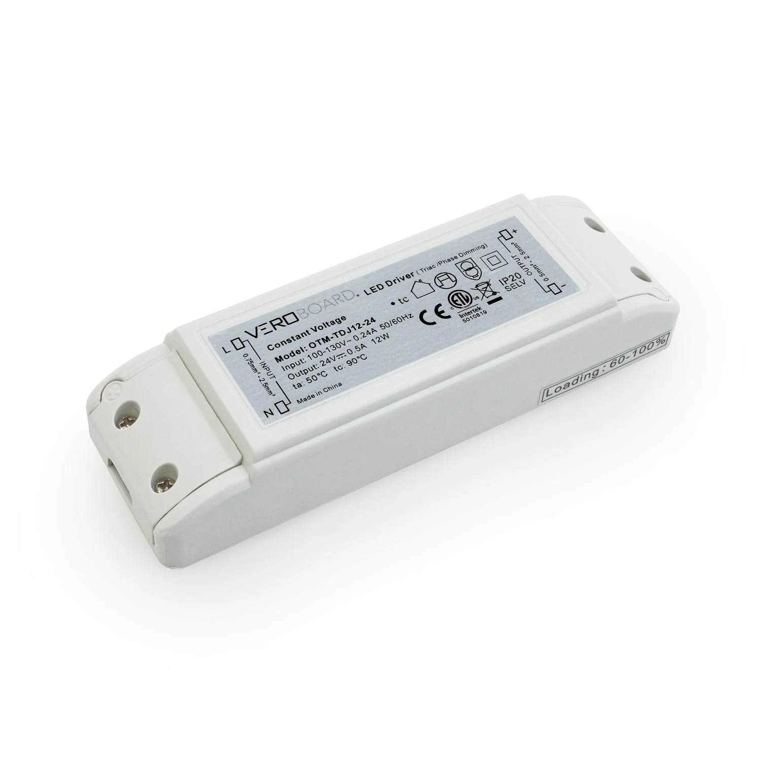 OTM-TDJ12-24 Constant Voltage Triac Dimming LED Driver, 24V 0.5A 12W - Image 4