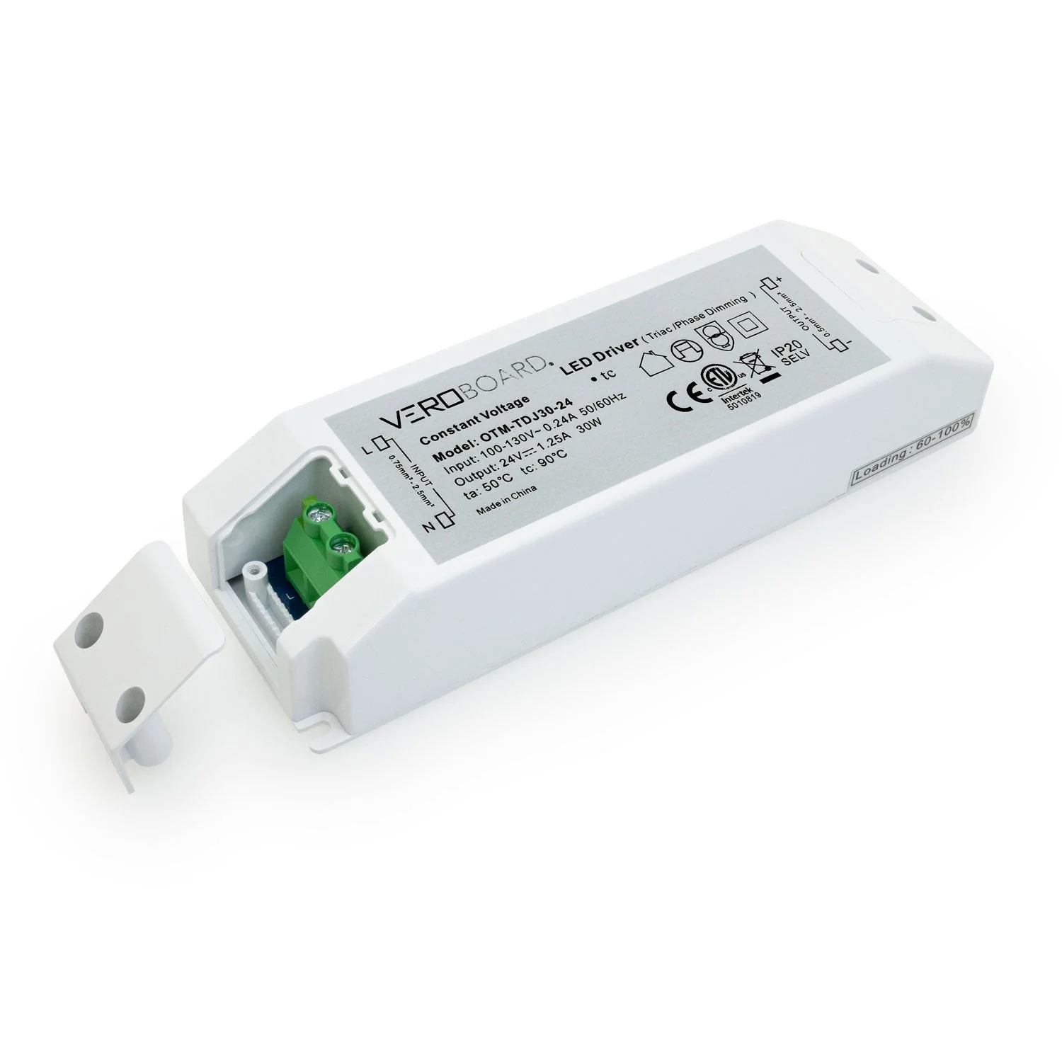 OTM-TDJ30-24 Constant Voltage Triac Dimming LED Driver,  24V 1.25A 30W - Image 3