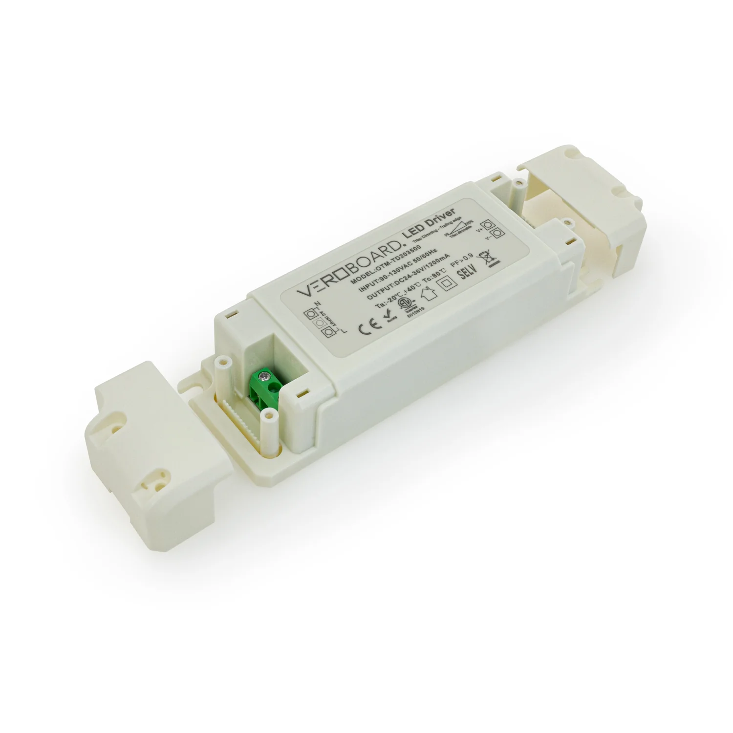 OTM-TD203500-1200-38 Constant Current Triac Dimming LED Driver, 1200mA 24-36V 38W - Image 4