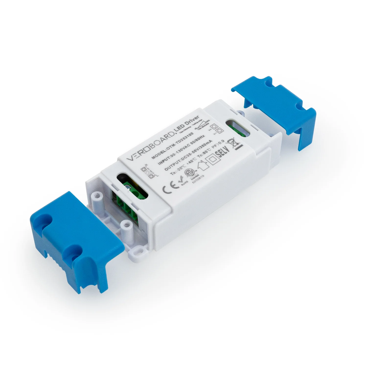 OTM-TD253100-350-20 Constant Current Triac Dimming LED Driver, 350mA 35-56V 20W Dimmable - Image 4