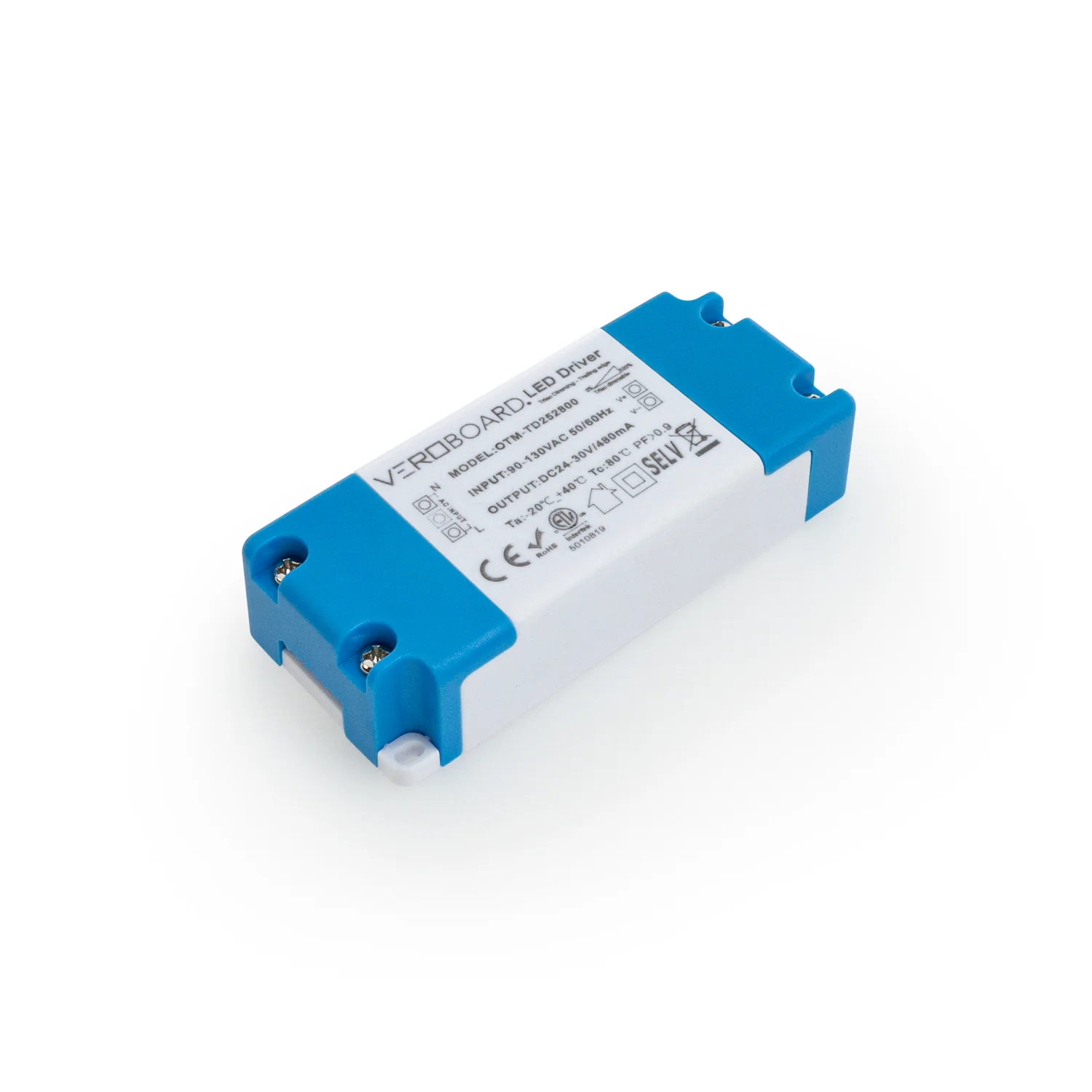 OTM-TD252800-480-18 Constant Current Triac Dimming LED Driver, 480mA 24-30V 18W Dimmable - Image 3