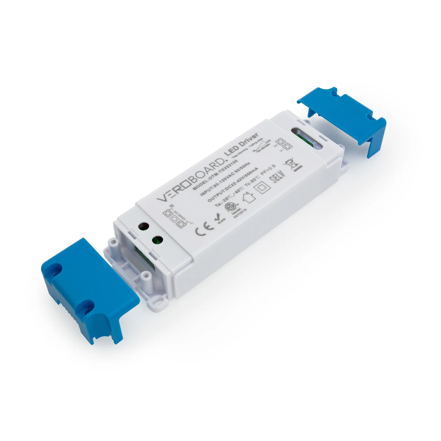 OTM-TD253100-550-20 Constant Current Triac Dimming LED Driver, 550mA 22-42V 20W Dimmable - Image 4
