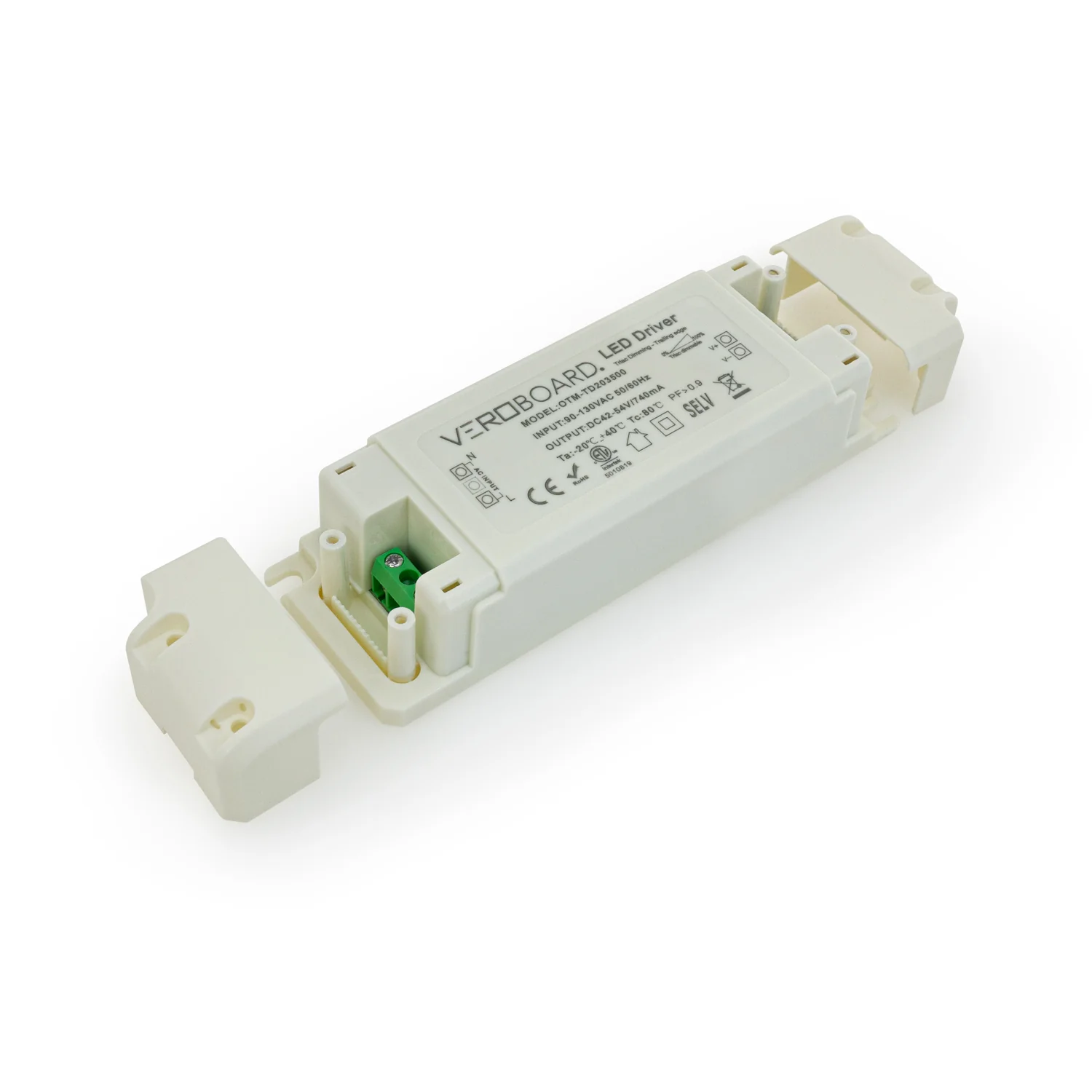 OTM-TD203500-740-38 Constant Current Triac Dimming LED Driver, 740mA 42-54V 38W - Image 4