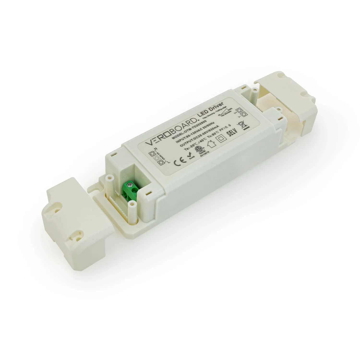 OTM-TD202800-830-28 Constant Current Triac Dimming LED Driver, 830mA 25-36V 28W - Image 3