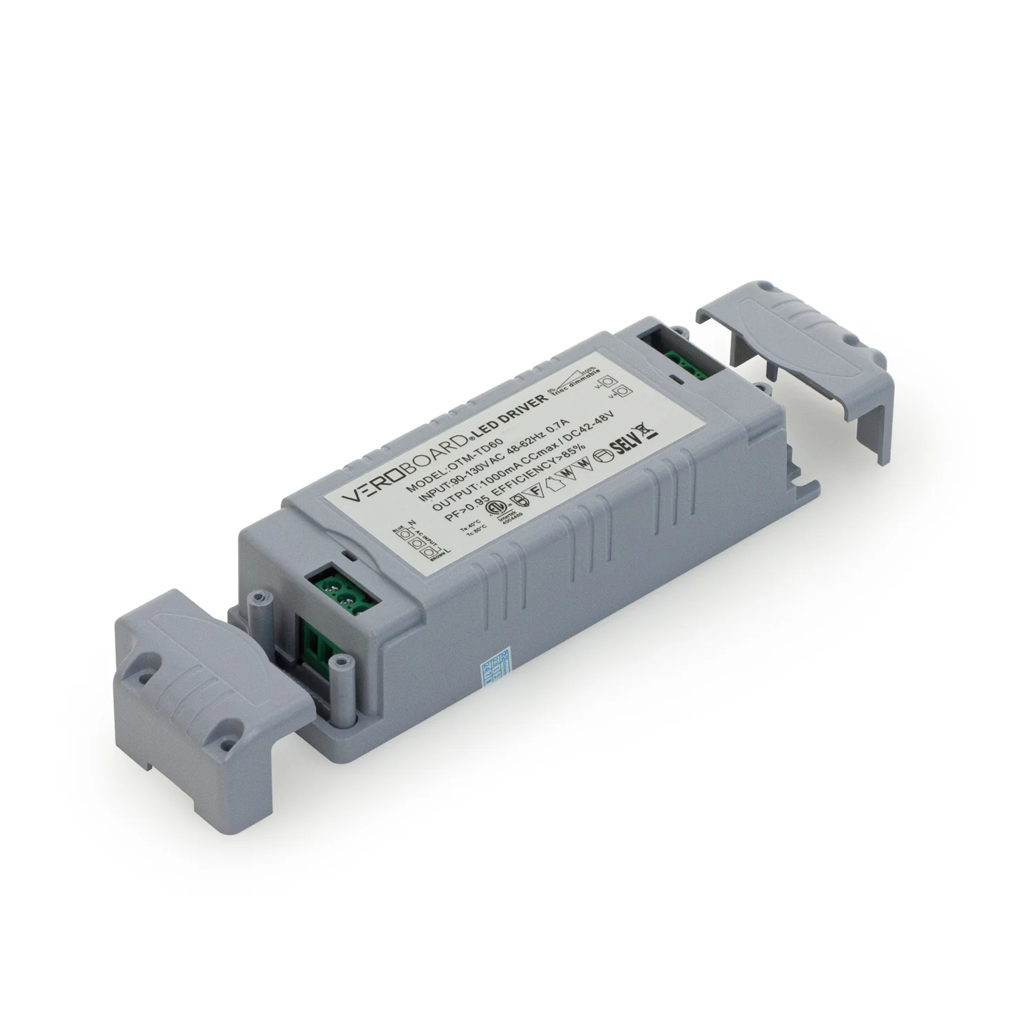 OTM-TD60-1000 Constant Current Triac Dimming LED Driver, 1000mA 42-48VDC - Image 5