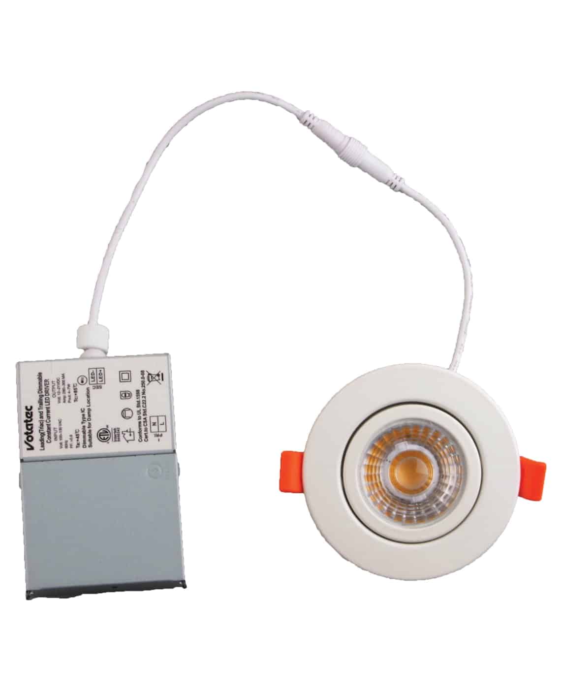 Votatec 3″ Gimbal 5Way CCT C3205 120V 7W CCT(2.7K, 3K, 3.5K, 4K, 5K) - Image 3