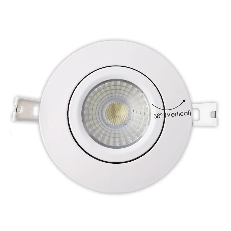 Votatec 4″ Gimbal Slim -5 way CCT VO-GRP4W10-120-D-5WAY 120V 10W CCT(2.7K, 3K, 3.5K, 4K, 5K) - Image 4