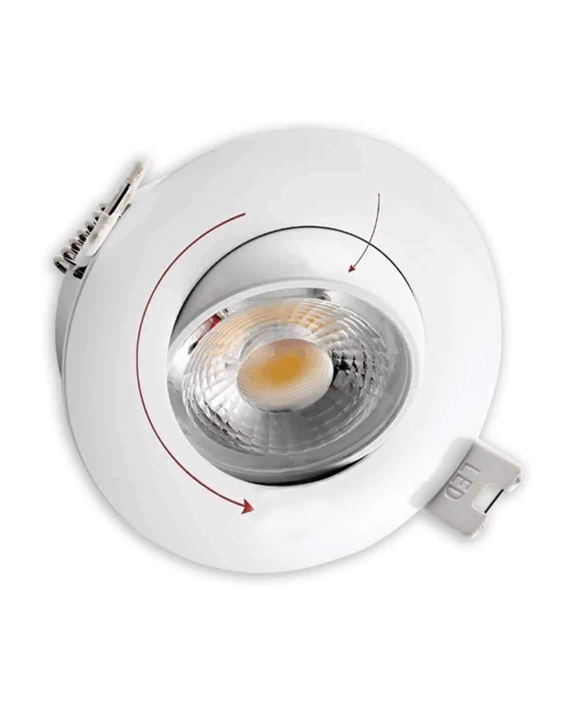 Votatec 4″ Round Eyeball 3Way CCT GS-G4-D12 120V 12W CCT(3K, 4K, 5K) - Image 5