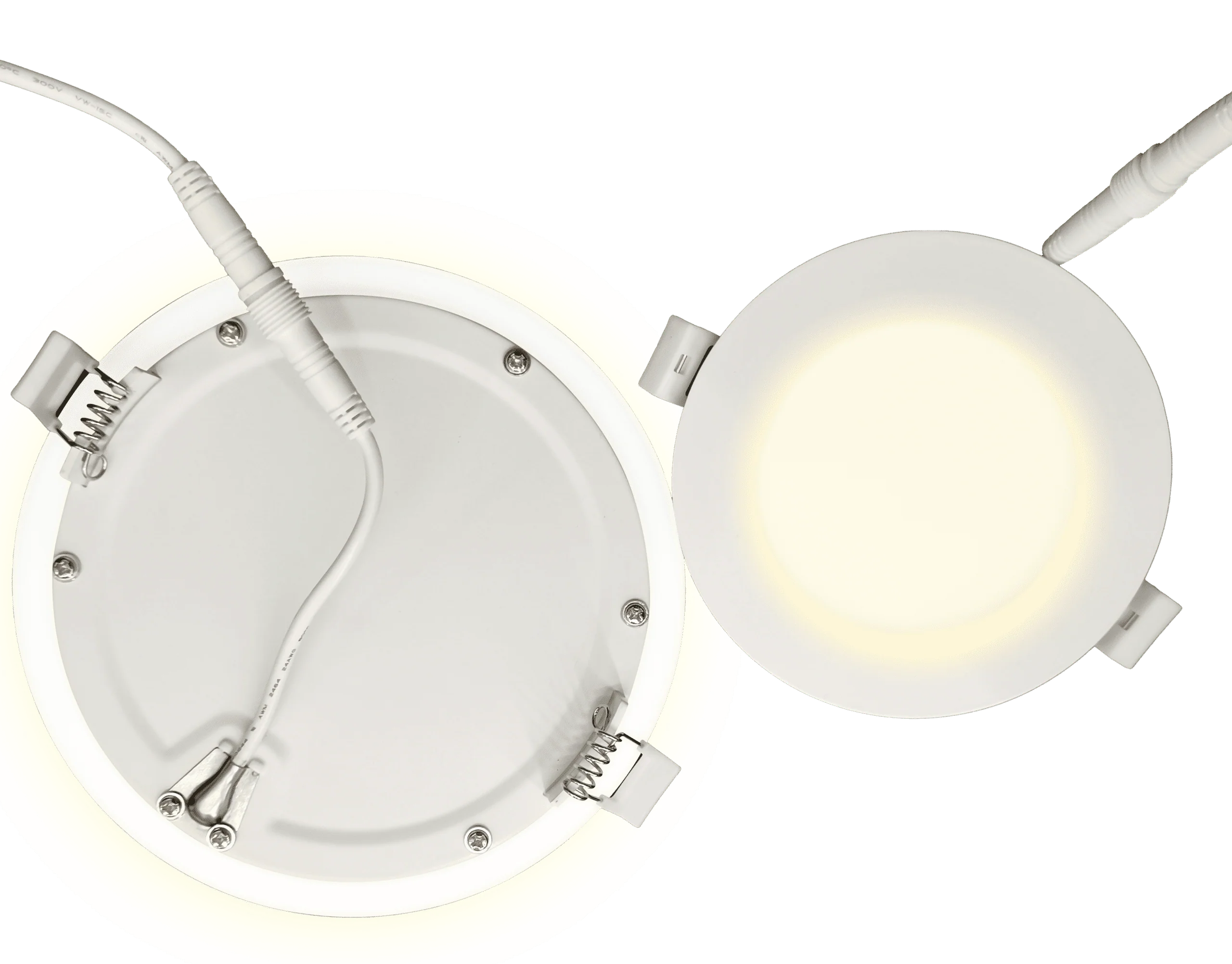 Votatec 6″ Recessed Panel Night Light P02106-NL-12W 120V 12W+3W CCT(2.7K, 3K, 3.5K, 4K, 5K) Night light 2200K - Image 2