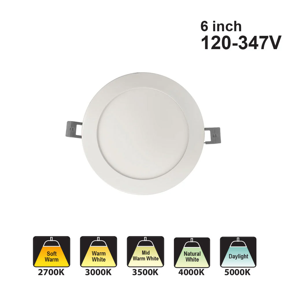 Votatec 6″ Slim Panel 5Way CCT VO-RP6W13-347-D-5WAY AC120-347V 13W CCT(2.7K, 3K, 3.5K, 4K, 5K)