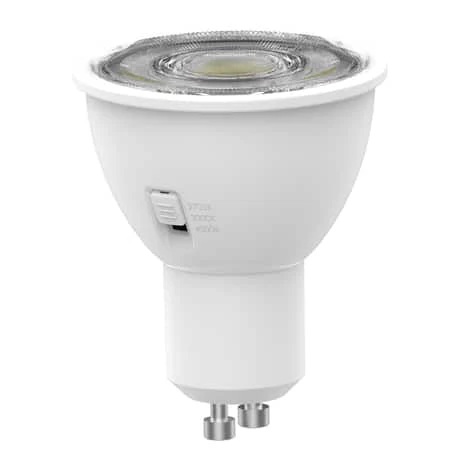 Votatec GU10 LED – 3Way CCT Adjustable VO-GU10W7-120-3Way-S-D 120V 7W CCT(2.7K, 3K, 3.5K, 4K, 5K) - Image 2
