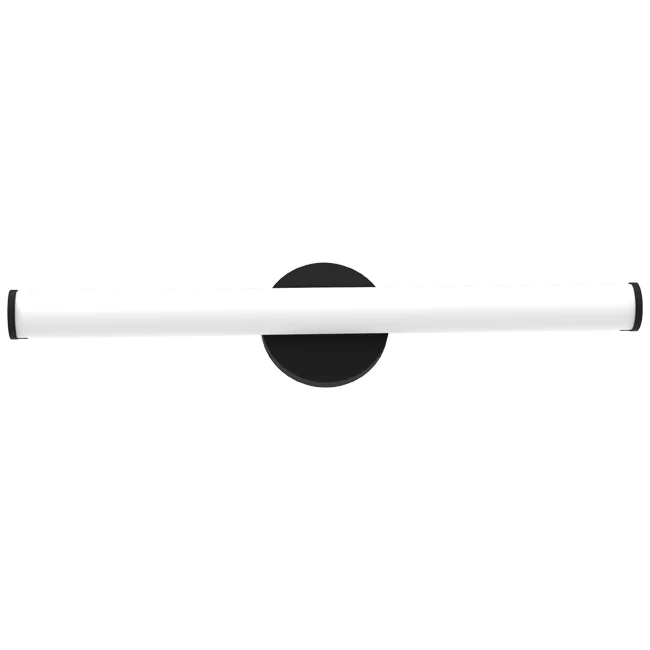 Votatec Round Bath Vanity WS24-044A-xx, 24W 2700K/ 3000K/ 3500K/ 4000K/ 5000K ADJ 120V Black Brushed Nickel - Image 4
