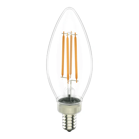Votatec Candle Filament LED VO-FCAW3.8-120 120V 3.8W CCT(2.7K, 3K, 4K, 5K, 6K) - Image 2