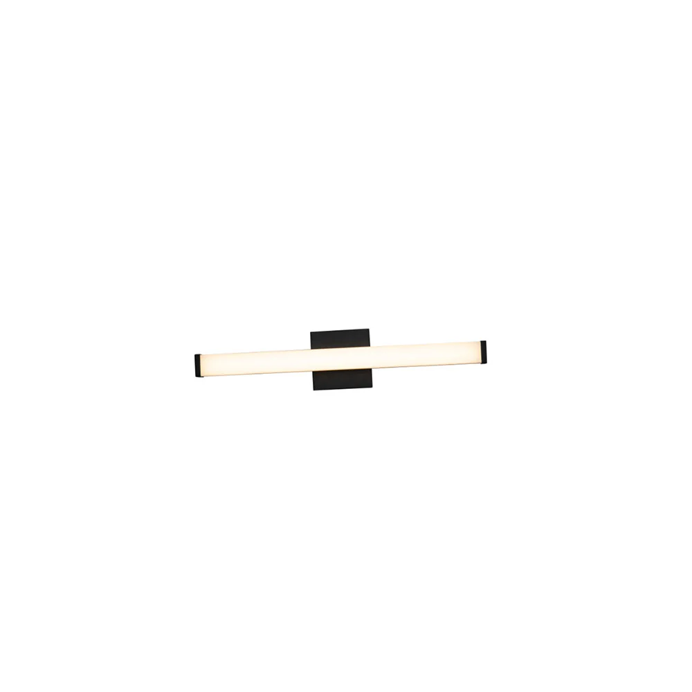 Votatec Square Bath Vanity WS24-014-xx, 24W 2700K/ 3000K/ 3500K/ 4000K/ 5000K ADJ 120V Black/ Brushed Brass/ Brushed Nickel - Image 3