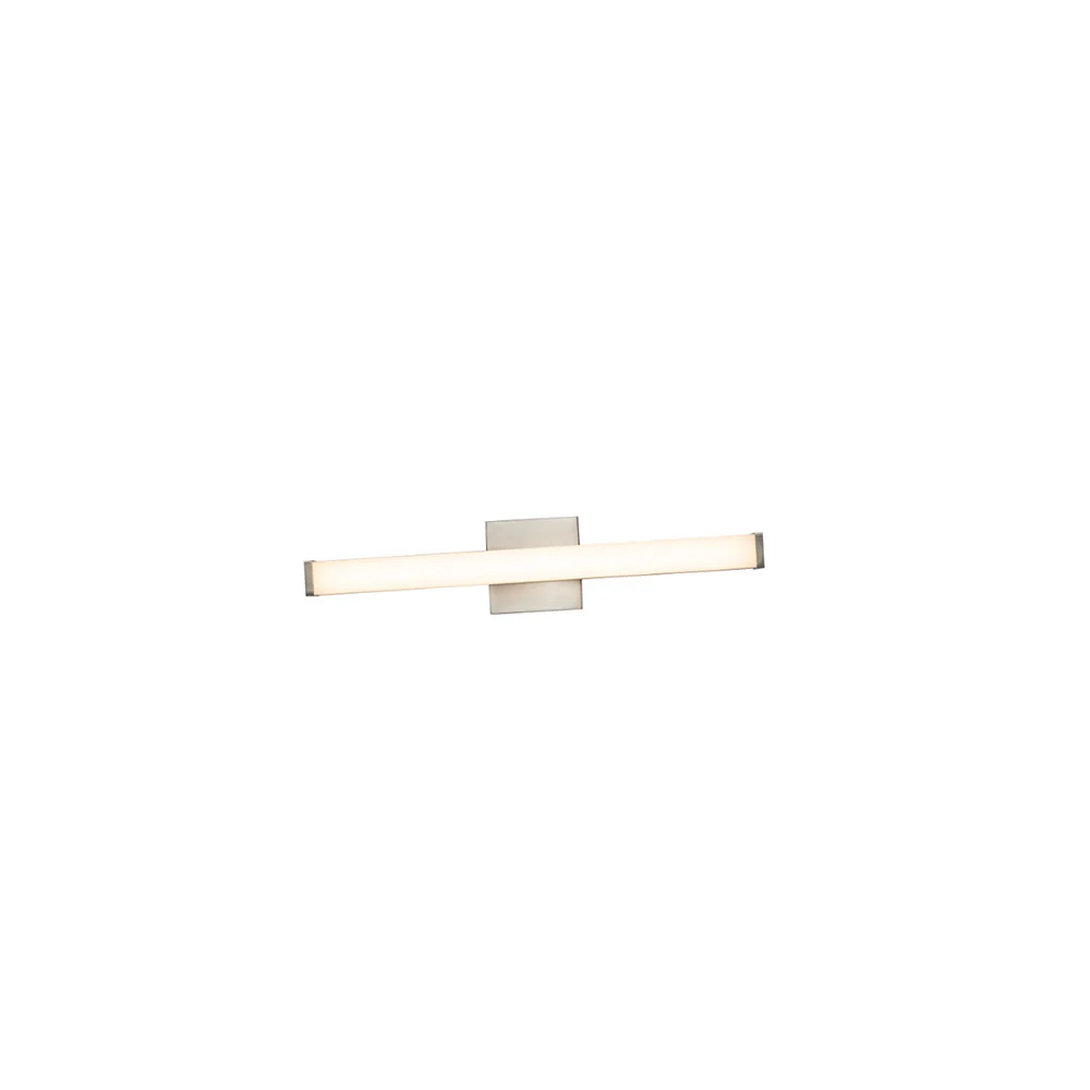 Votatec Square Bath Vanity WS24-014-xx, 24W 2700K/ 3000K/ 3500K/ 4000K/ 5000K ADJ 120V Black/ Brushed Brass/ Brushed Nickel - Image 4