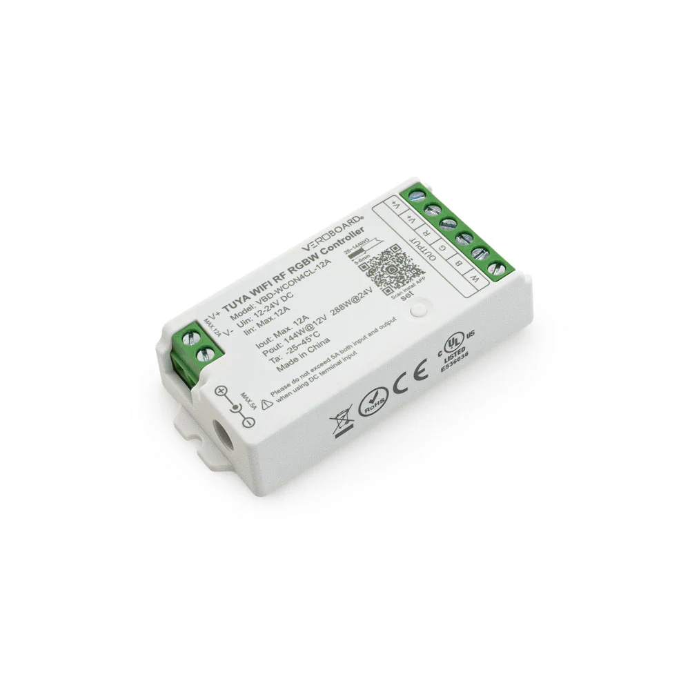 WCON4CL-12A-RGBW RF LED Light RGBW Receiver 2.4G Tuya App - Image 3