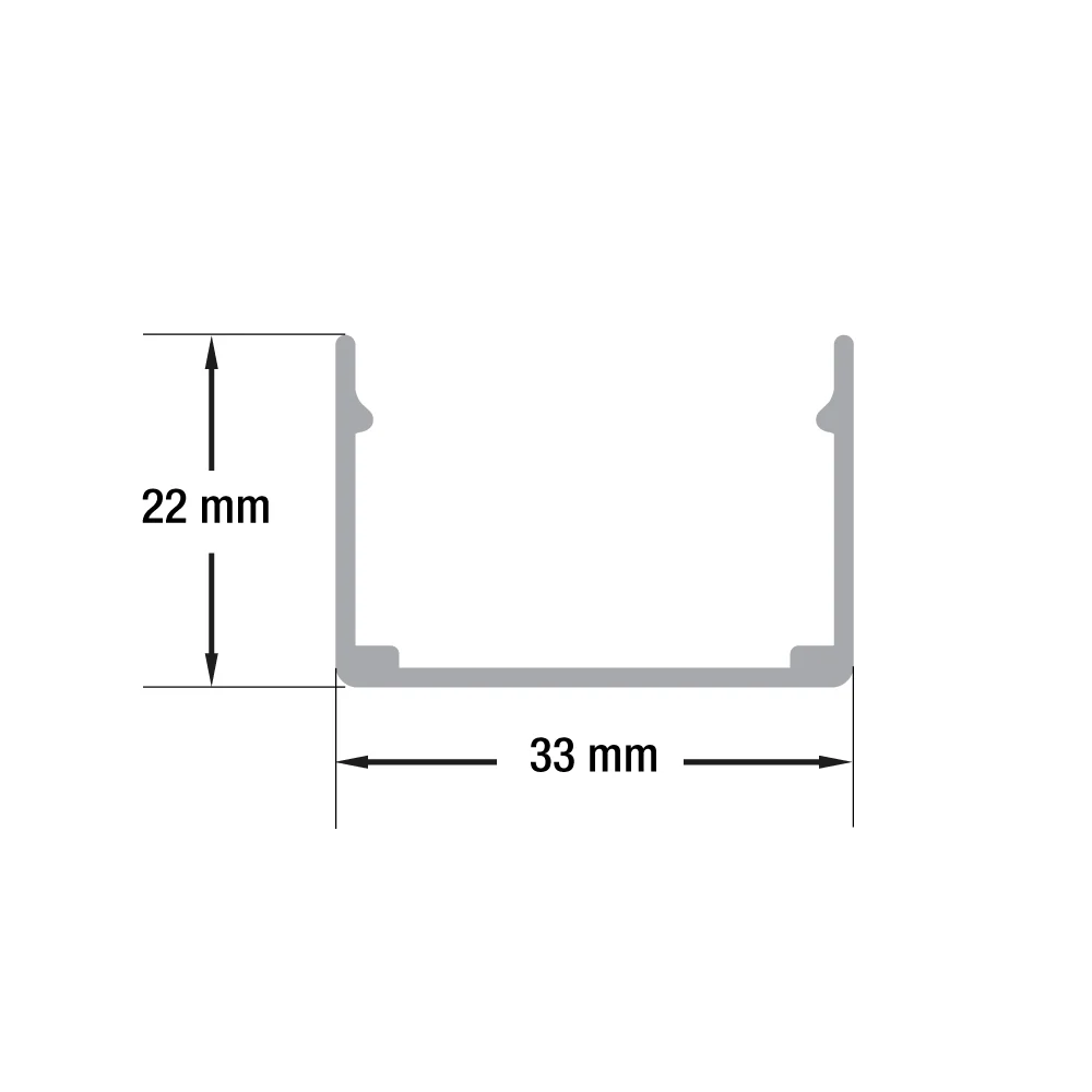 White Silicone Flexible LED Neon channel N3020-SF-W, per foot(30.5cm) SURFACE Mount - Image 7